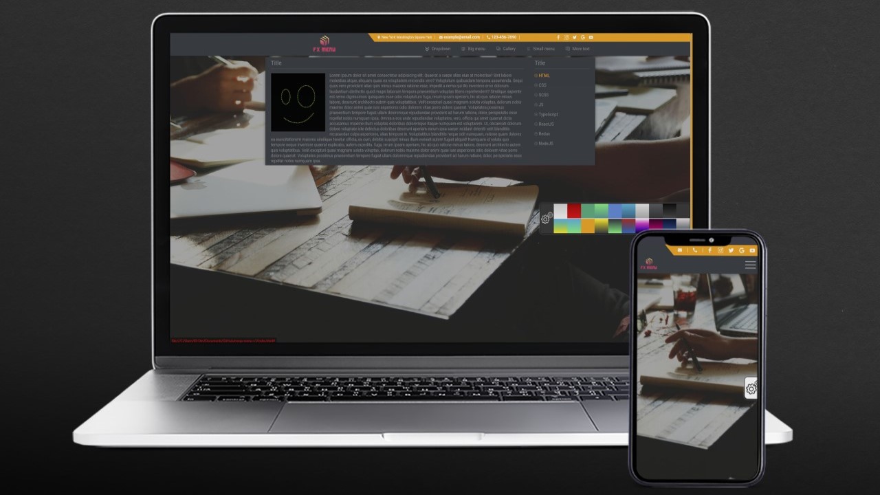 FX Menu - Responsive Menu